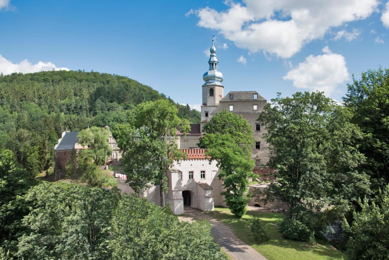 Zamek Sarny - Schloss Scharfeneck Hotel โควอตสโก ภายนอก รูปภาพ